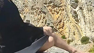 Playing with My Feet on His Dick 1