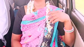 Indian Bhabi Car Sex Secretly Spends Time With Her Husbands Younger Stepbrother By Going On Long Drives.telugu Dirty Talks