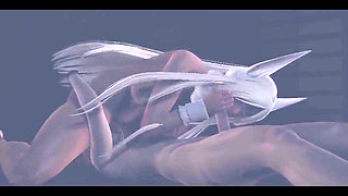 Boku No Hero Academia Hentai - Usagiyama Fucked by Two Boys and Uses Her Big Boobs - Japanese Asian Manga Anime Film Game Porn