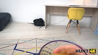 Hunt4k. hot russian call girl novella night is hardcore with her landlord in front of her cuckold gf