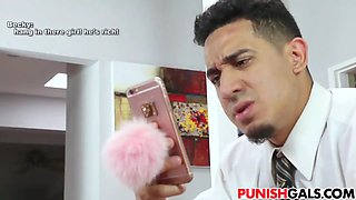 Super Sexy Ally Berry gets disciplined