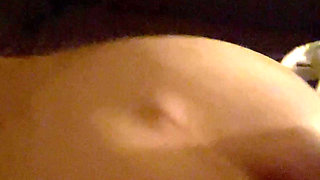 Penetrating her tight pussy from behind