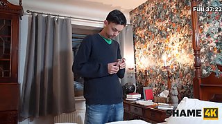 Shame4k. czech dominant woman got so urinated off so she fucked that dude hard