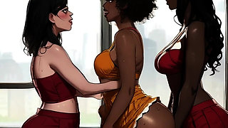 Big Ass Lactating Milfs Can't Contain Their Milky Tittys On The Bus