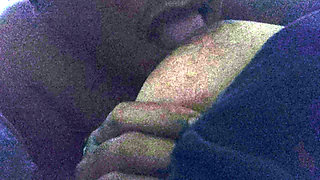 Sucking people's wife's tits