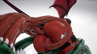 Succubus queen Sexgames28 ravages many cocks