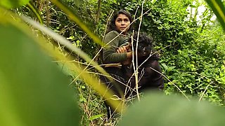 Malayali Couple Wild Outdoor Sex in Forest - Desi Village MMS 4K