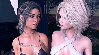 MILF from the Being Dik game gets animated with big boobs in uncensored hentai style