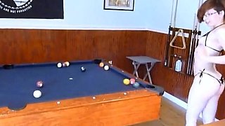 Lesbian Pool Masturbation