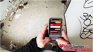 Lets Skinny Vicky Hundt Suck His Dick Before The Fucking