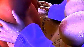 The Virtual Glow Goddess of Desire - 3D Animation Hentai