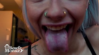Benefit monkey: Veronica Leal shows off in a petite panty \u2013 observe the full gig!