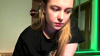 Talking and fingering pussy