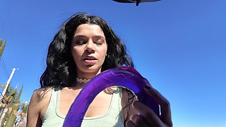 Harley Haze Rides Wild in Latina Big Passion Heat