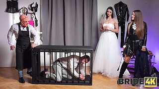 Inveigling Charlotte's hot bride dirt