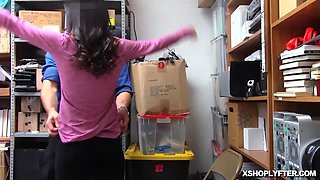 Emily Willis got her Shaved Pussy spread eagle screw by the lp officer!