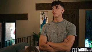 Tiny matures hairy snatch railed by stepbro