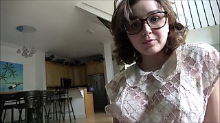 Leana Lovings curvy teen POV sex