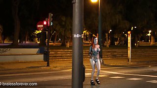 MILF's Hot Public Nudity Sparks Sensual Outdoor Passion