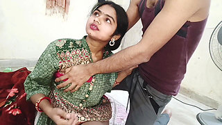 Beutiful Indian Bhabhi Hard Doggy in Bedroom with Devar - Amateur Desi Homemade Roleplay