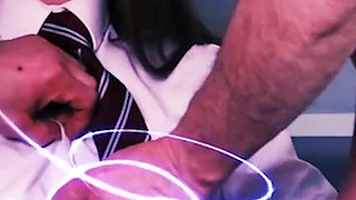 Kiki Helix Gets Collared, Spanked, and Edged