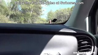 Ohana Petite Gets Fucked Hard for College Cash - Blowjob & Doggystyle Outdoor Sex