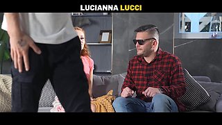 Watch John Black & Lucianna Lucci seduce and cheat on their BF with a blind guy