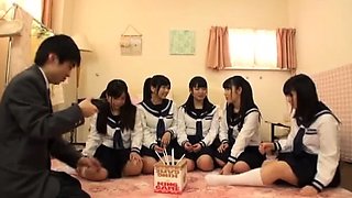 Group sex big titted JuLia Ann on the pool table