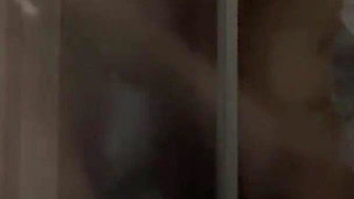 Dick Slipped Into Soapy Vagina of Petite Brunette