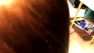 Slim teen brunettes have lesbian anal fun