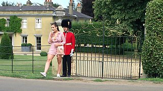 Stroking The Guard's Post With Danny D, Sofia Lee - Brazzers