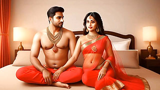 Hot indian housewife excited for sex with office boss