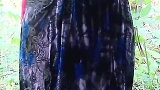 A Big Booty Stepmom Bathes Naked Outside While Cheating with Their Secretaries on Strangers