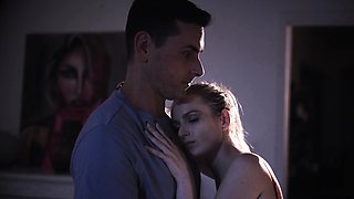 Blonde Prom Princess Seduces Her Daddy on Date Night