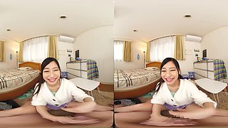 Cumming in My Petite Stepsister's Pussy; Petite Japanese Taboo Cutie