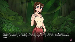 Jane's Dilemma - Hard sex in the jungle with Claytoon (1)