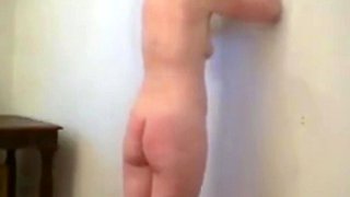 hard Flogging of ass and tits  (21 yo stepdaughter)