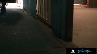 Girlsway - ten lady lesbian gangbang! cruel fisting, strap-on porno, and squirting! - spanish subtitles