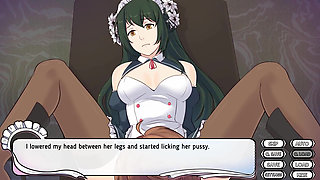 Maid Mansion: housemaid got her pussy licked by the house master ep.9