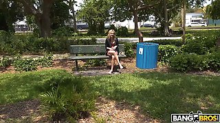 Bangbros - jonathan green and lindsey lakes have hot car porn until he cums on her face and makes a filth