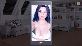 Visual hentai, big brother part, 3d anime school