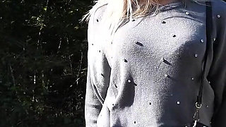 Cute 18 Year Blonde Marine Does a New Porn Casting