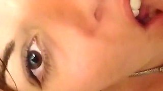Piss in her mouth in bathroom