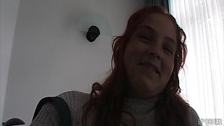 Solo masturbation homemade - Redhead pawg with fat ass fingering hairy pussy