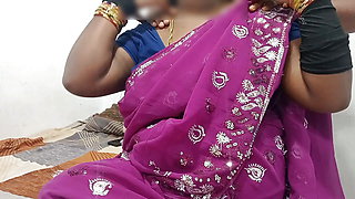 Tamil housewife Aunty seducing her Son's friend hot sucking and pussy licking hard fucking