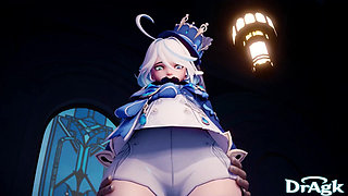 Dragk's Furina Archon Compilation - 3D Animated Cosplay Sex Hardcore Facefuck Anal Running Makeup