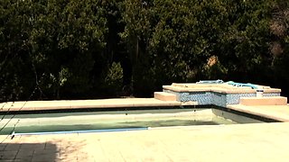 Lauren: Strapped by the Pool