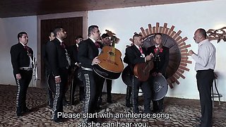 Mexican gangbang with shared wife