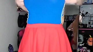 Blonde Teen Solo Masturbating On Webcam