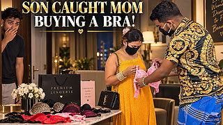 Step Stepson Saw Stepmom Seducing Bra Seller